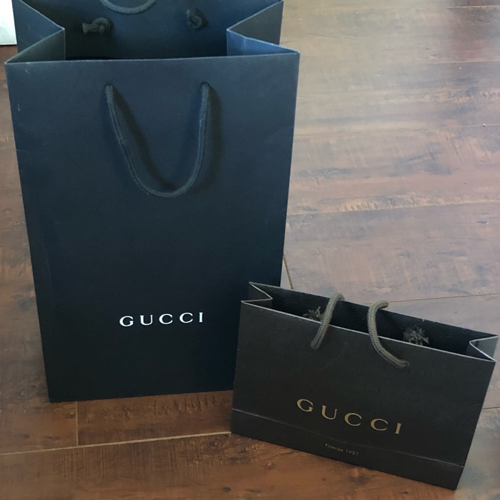 Gucci Shopping Bag Bundle